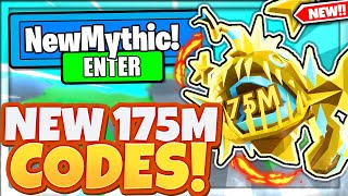 5 NEW SECRET MYTHIC PET 175M UPDATE CODES In CLICKER SIMULATOR Roblox Clicker Simulator Codes [upl. by Asirret]