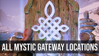 All Mystic Gateway Locations  God of War 2018 [upl. by Yelserp971]