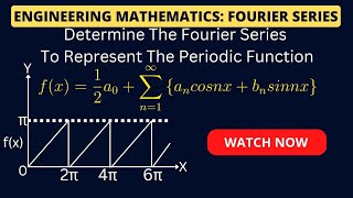 Fourier Series How To Determine Fourier Series  Example 1 [upl. by Lombardy]