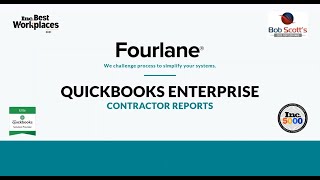 QuickBooks Enterprise Contractor Edition  Reports [upl. by Atenek880]