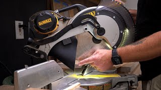 EASY Miter Saw Dust Collection That ACTUALLY WORKS  DeWalt DW716 amp DW716XPS Upgrade [upl. by Taft877]