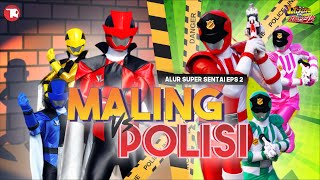 Tukang Maling Vs Polisi  Alur Super Sentai Lupinranger Vs Patranger [upl. by Anelak40]