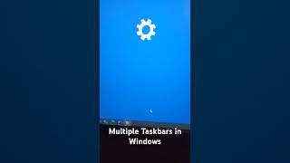 Multiple Taskbar in Windows 10 or Windows 11 [upl. by Ffoeg]