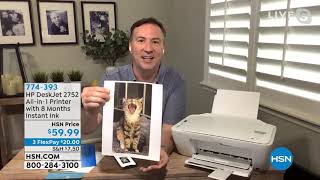 HP DeskJet 2752 AllInOne Printer with 8 Months Instank I [upl. by Adiehsar]