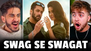 Swag Se Swagat Full Song Reaction by Foreigners  Tiger Zinda Hai  Salman Khan  Katrina Kaif [upl. by Assenej930]