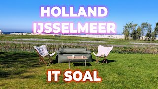 It Soal  Camping und Kitesurfen am Ijsselmeer [upl. by Dauf10]