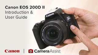 Canon EOS 200D Mark II Tutorial – Introduction amp User Guide [upl. by Ynner]