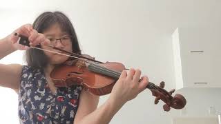 Ysaye Violin Sonata No 4 Allemande Lento maestoso [upl. by Uhayile]