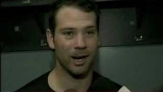 2004 NHL Playoffs Game 7  Conroy Interview [upl. by Oxley]