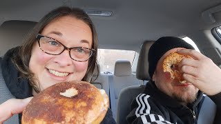 Noshing on Indiana State University campus breakfast [upl. by Bernadina]