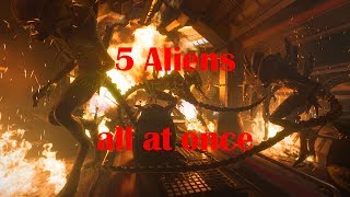 Alien Isolation Special  5 Aliens all at once [upl. by Ortensia]