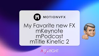 My Favorite New MotionVFX effects Walkthrough mKeynote mPodcast mTitle Kinetic 2 [upl. by Netsoj610]