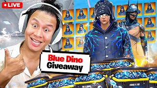 Last Day Blue Dino amp Alpha Wolf Bundles Giveaway 💎💎 freefire live tondegamer [upl. by So]