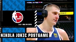 Nikola Jokic on Forbes and Cousins debuts Its hard to adapt but theyll be good  NBA on ESPN [upl. by Assel]