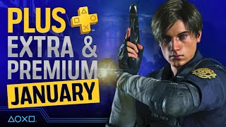 PlayStation Plus Extra amp Premium Games  January 2024 [upl. by Nodnil]