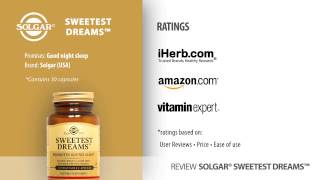 Solgar® Sweetest Dreams™  Supplement Review [upl. by Blanc]