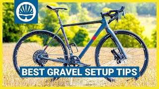 Top 5  Gravel Bike Setup Tips  More Speed Comfort amp Versatility [upl. by Suoivatra]