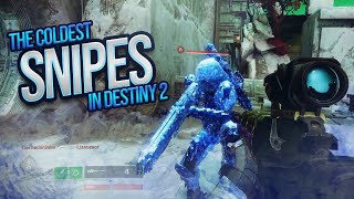 The COLDEST Snipes in Destiny 2 [upl. by Hermina]