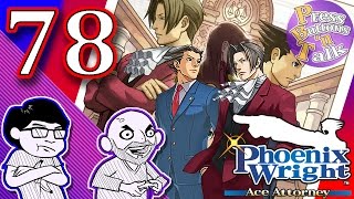 Phoenix Wright Ace Attorney Ep 78 Meekinss Very Bad Day  Press Buttons n Talk [upl. by Nosreip]