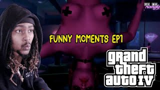 MENACE TO SOCIETY🤣 GRAND THEFT AUTO IV FUNNY MOMENTS EPISODE 1 🤣 [upl. by Toni]