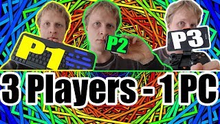 3 Gamers  1 PC  MultiStreaming with Parsec [upl. by Ravid]