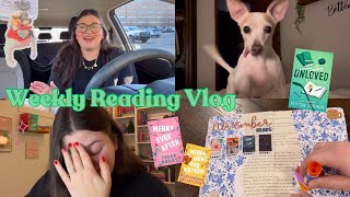 Weekly Reading Vlog  live reactions to Tessa Bailey’s holiday novella amp reading an ARC [upl. by Eimmis564]