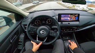 2023 Nissan Qashqai  review and pov test drive nissan nissanqashqai testdrive review [upl. by Leerzej]