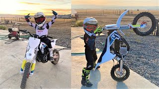 7 Year Old Rider Is A Motocross Superstar [upl. by Pogue820]