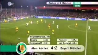 Alemannia AachenBayern München DFB Pokal 2006 [upl. by Jenkel14]