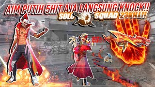 GAK NYANGKA AIM PUTIH 5HIT AJA PASTI KNOCK COKK😱 23KILL SOLO VS SQUAD REVIEW M4A1 LEGENDARY [upl. by Risa]