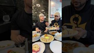 Tschetschenisch Essen zum Ersten mal mit Lukasgalgenmueller shorts chechnya food vienna wien [upl. by Wadell]