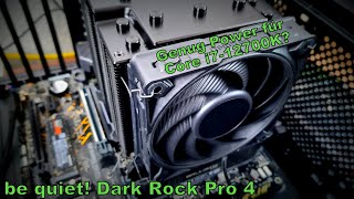 be quiet Dark Rock Pro 4  Ausreichend in der Kombination mit einem 12700K [upl. by Ennairod]