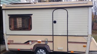 1984 Esterel Supermatic S15 Folding Caravan  Hardwall Camper Trailer nhcaravan [upl. by Amles]