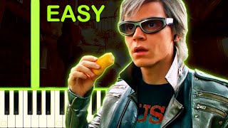 SWEET DREAMS  XMen Apocalypse  EASY Piano Tutorial [upl. by Phippen635]