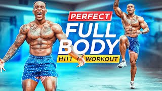 PERFECT 20 MINUTE FAT BURNING HIIT CARDIO WORKOUT [upl. by Yenoh]