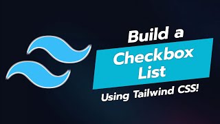 Build a Stylish Checkbox List with Tailwind CSS ✅📋 [upl. by Jochebed]