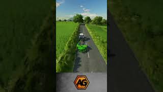 Mowing Grass for Silage farmingsimulator22 johndeere ford [upl. by Roselane]