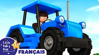 La chanson des Tracteurs  Comptines et Chansons pour Bébés  Little Baby Bum en Français [upl. by Noiemad]