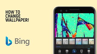 How to Change Wallpaper in Bing Browser EASY [upl. by Susannah]