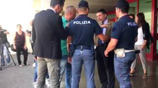 Mafia capitale urla improvvise avvocato Carminati portato via dalla polizia [upl. by Dygal]