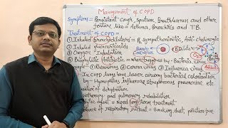 COPD  Chronic Obstructive Pulmonary Disease Part 02 Final  Treatment Approach for COPD HINDI [upl. by Dilahk]