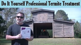 DIY Professional Termite Treatment  Fipronil  Termidor  Taurus SC [upl. by Naired]