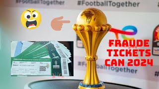 CAN 2024 Pratique Frauduleuse Et Scandaleuse Des Ventes De Tickets Des Responsables De La FiFa [upl. by Htaeh]