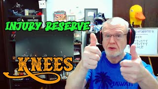 Injury Reserve  Knees  NearlySeniorCitizen Reacts 61 [upl. by Afaw]