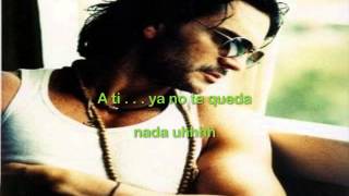 Ricardo Arjona y Eros Ramazzotti  A Ti letra [upl. by Ashil]