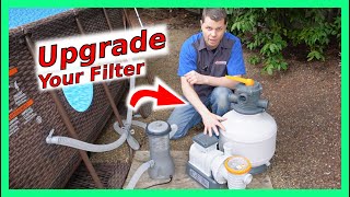 Sand Filter for above ground pool Bestway [upl. by Melony]