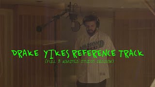 Drake Recording His Reference Track For Kanye Wests Yikes FULL 8 MINUTE STUDIO SESSION [upl. by Kirima]