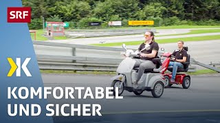 Seniorenmobile im Test Gute Bewertung für die teuersten Modelle  2021  Kassensturz  SRF [upl. by Saffren]