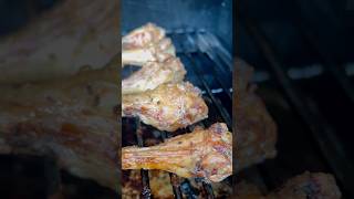 Smoked Fried Wings traeger traegergrills smokefriedwings smokedwings friedwings wings smoker [upl. by Eitra]