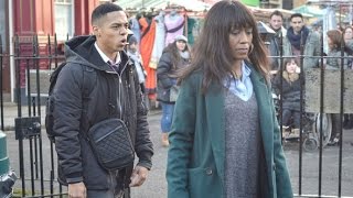 EastEnders  Denise Fox Vs Keegan Baker 21st February 2017 [upl. by Oidiple]